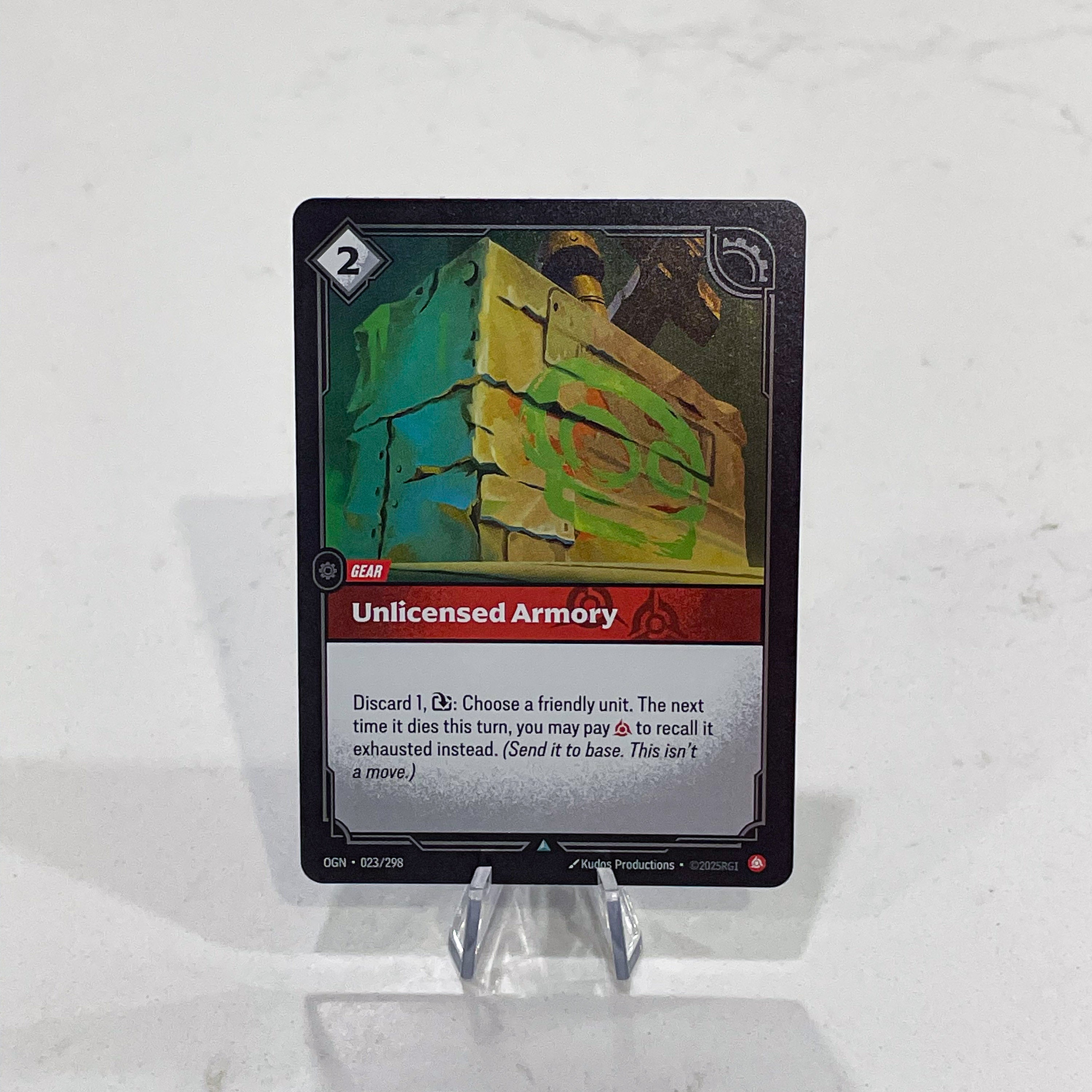Riftbound TCG - Unlicensed Armory (Foil, Uncommon) | Origins 023/298