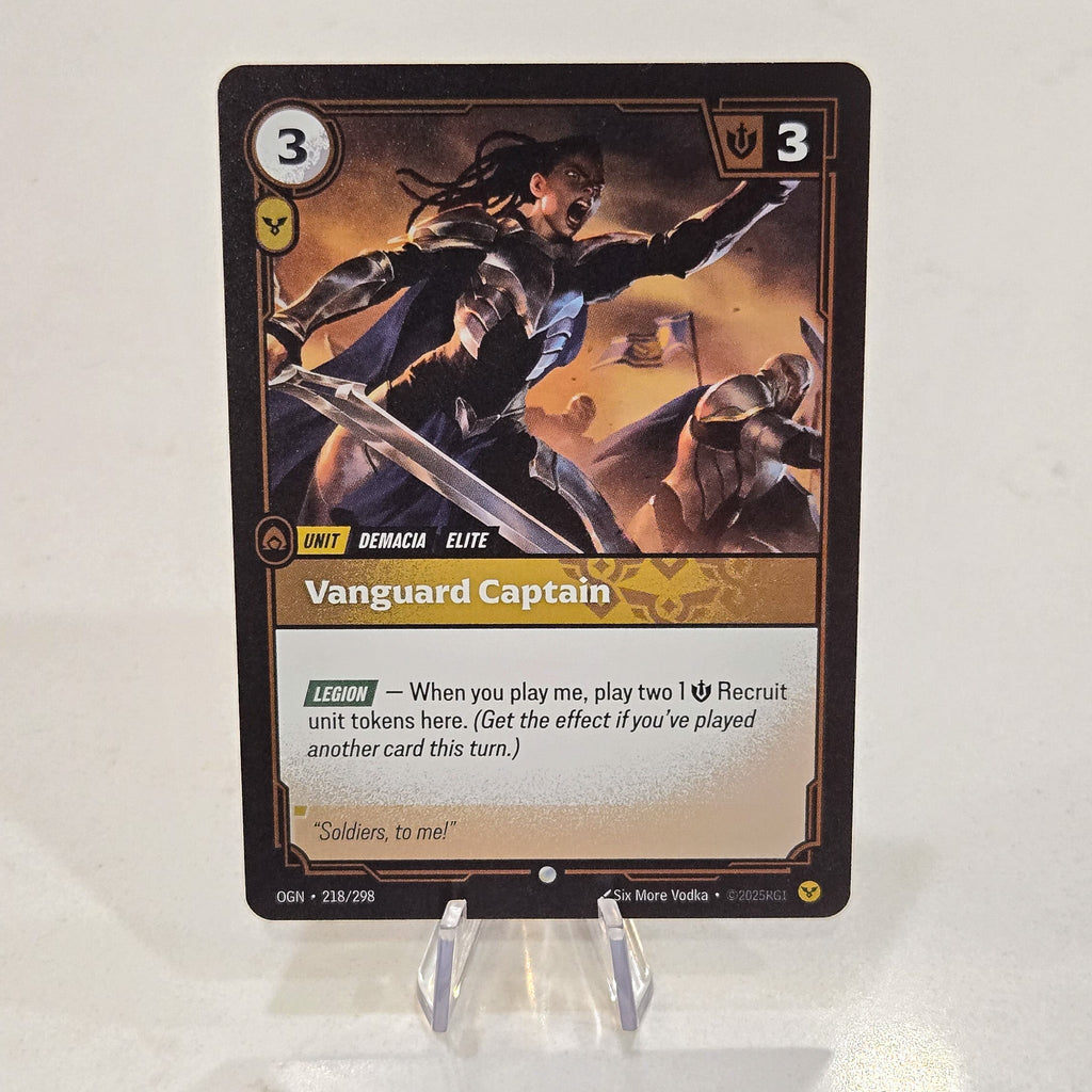 Vanguard Captain Foil Common Origins Card
