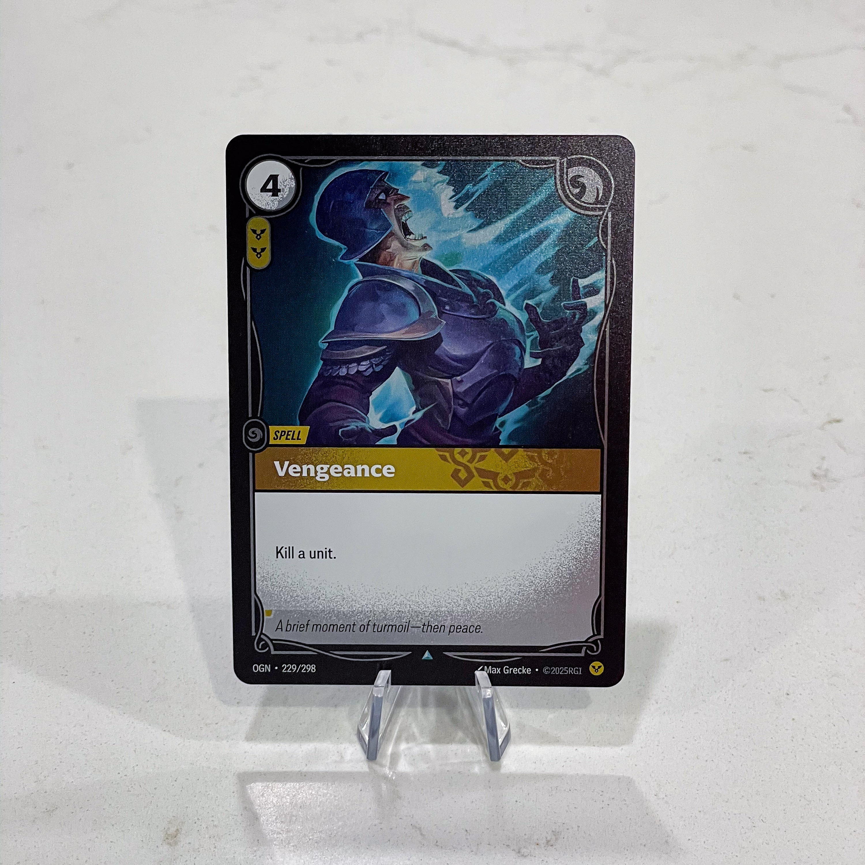 Riftbound TCG - Vengeance (Foil, Uncommon) | Origins 229/298 – BaldnStinky