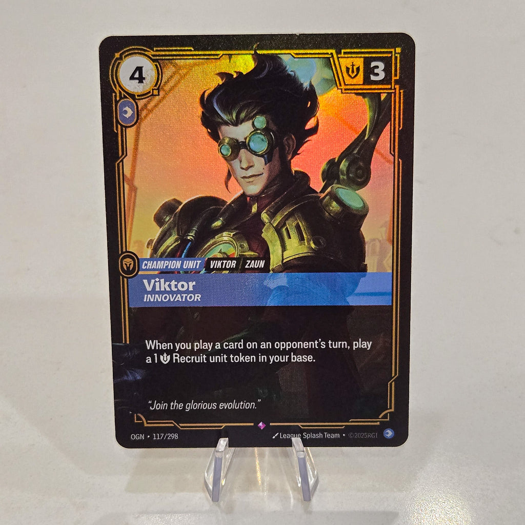 Viktor Innovator Foil Rare Origins Card
