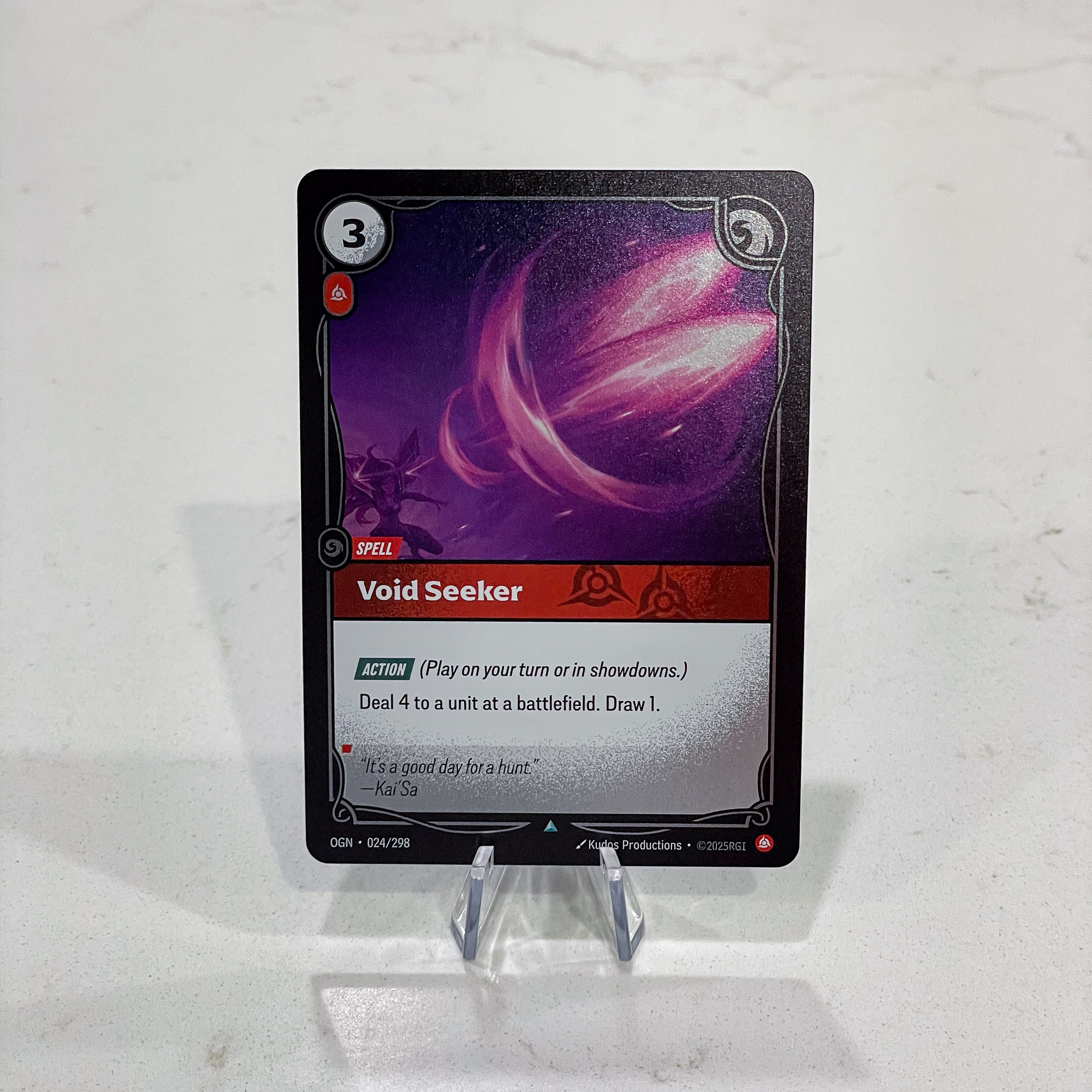 Riftbound TCG - Void Seeker (Foil, Uncommon) | Origins 024/298