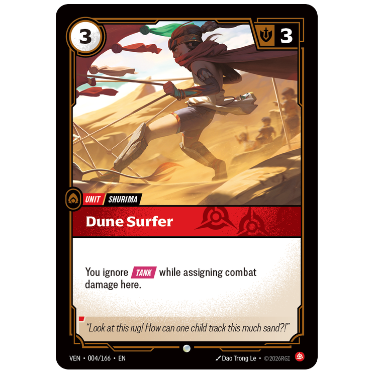 Riftbound TCG - Dune Surfer | Vendetta 004/166