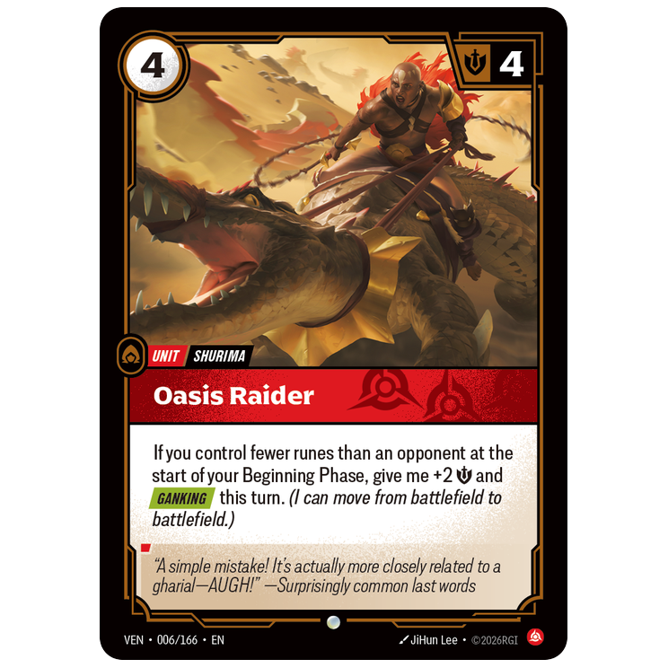 Riftbound TCG - Oasis Raider | Vendetta 006/166