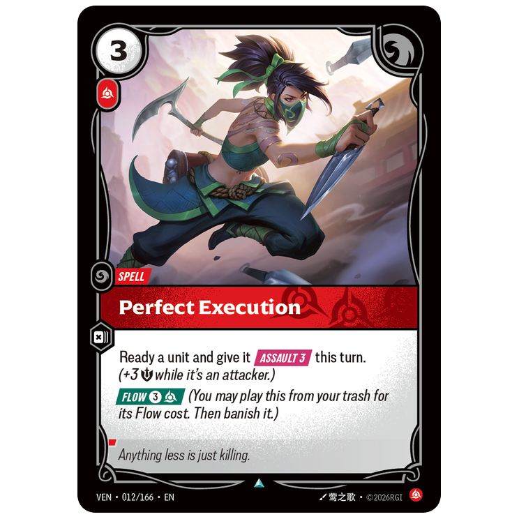Riftbound TCG - Perfect Execution | Vendetta 012/166
