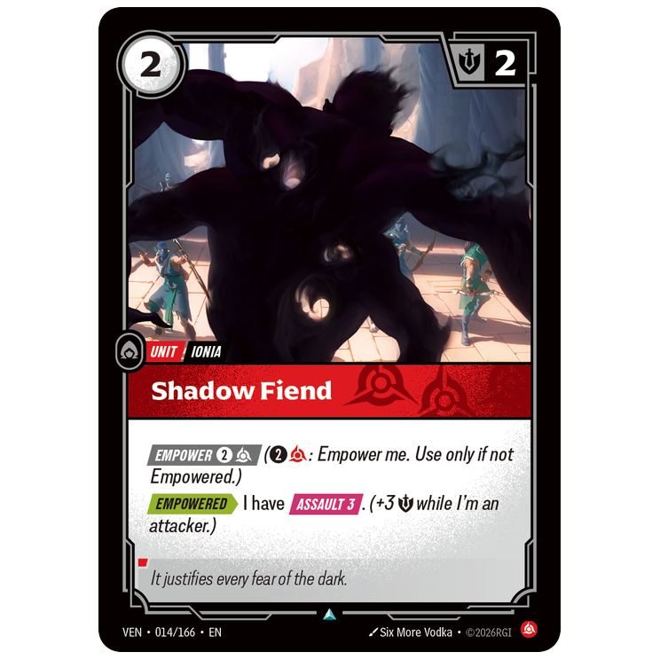 Riftbound TCG - Shadow Fiend | Vendetta 014/166