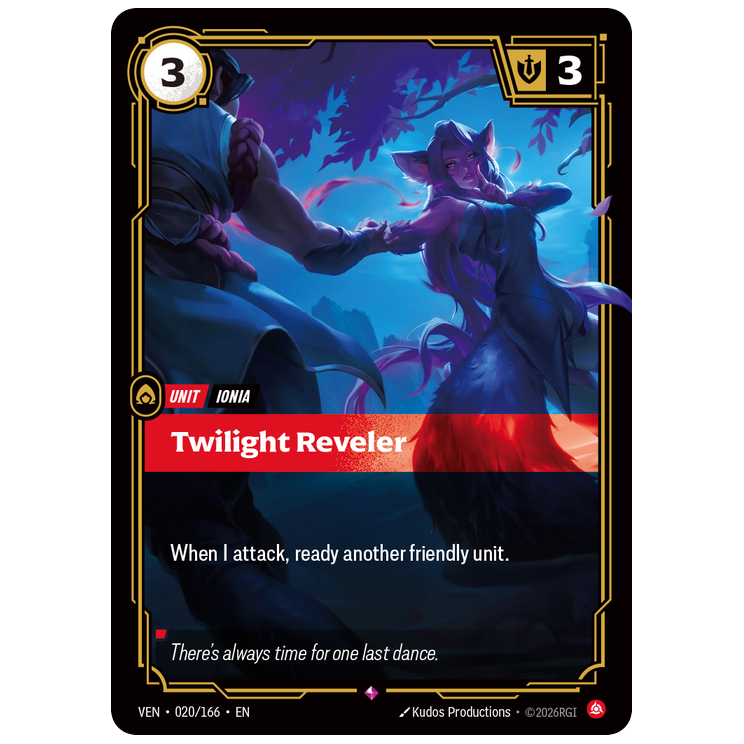 Riftbound TCG - Twilight Reveler | Vendetta 020/166