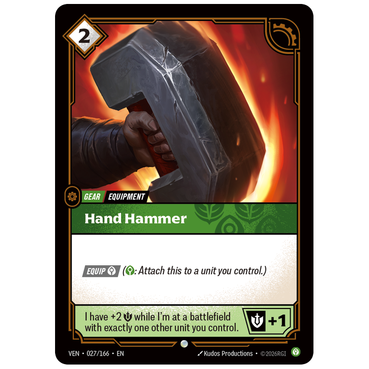 Riftbound TCG - Hand Hammer | Vendetta 027/166