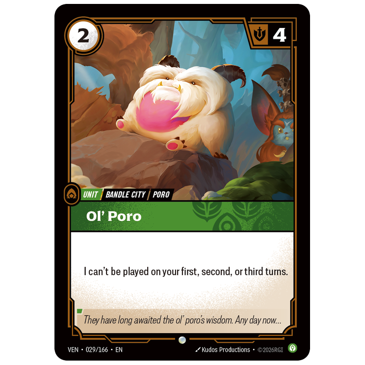 Riftbound TCG - Ol' Poro | Vendetta 029/166