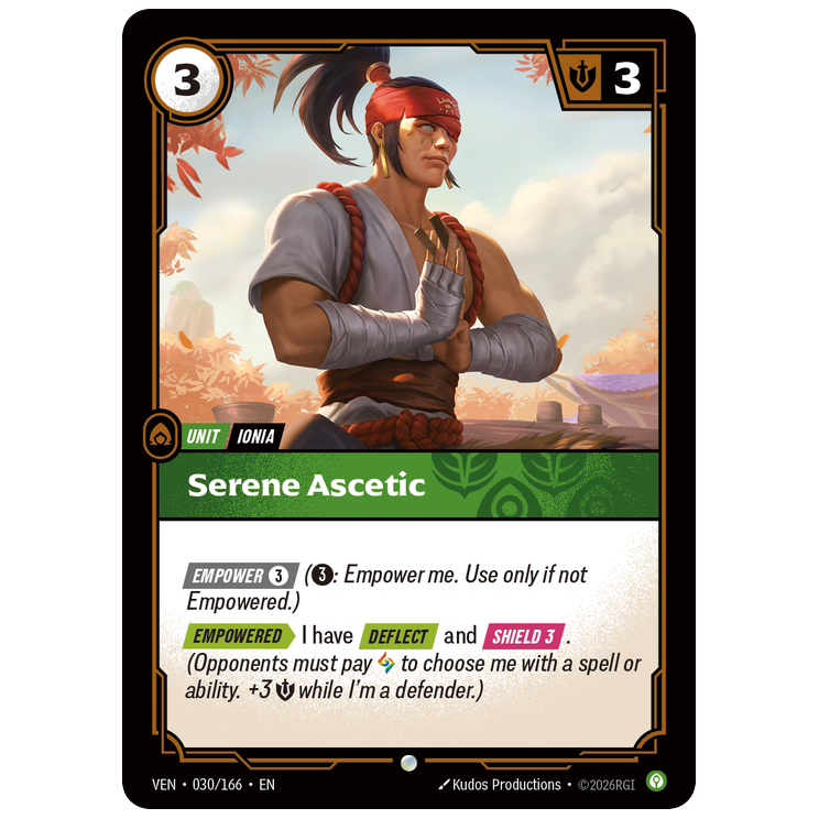 Riftbound TCG - Serene Ascetic | Vendetta 030/166