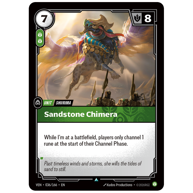 Riftbound TCG - Sandstone Chimera | Vendetta 036/166