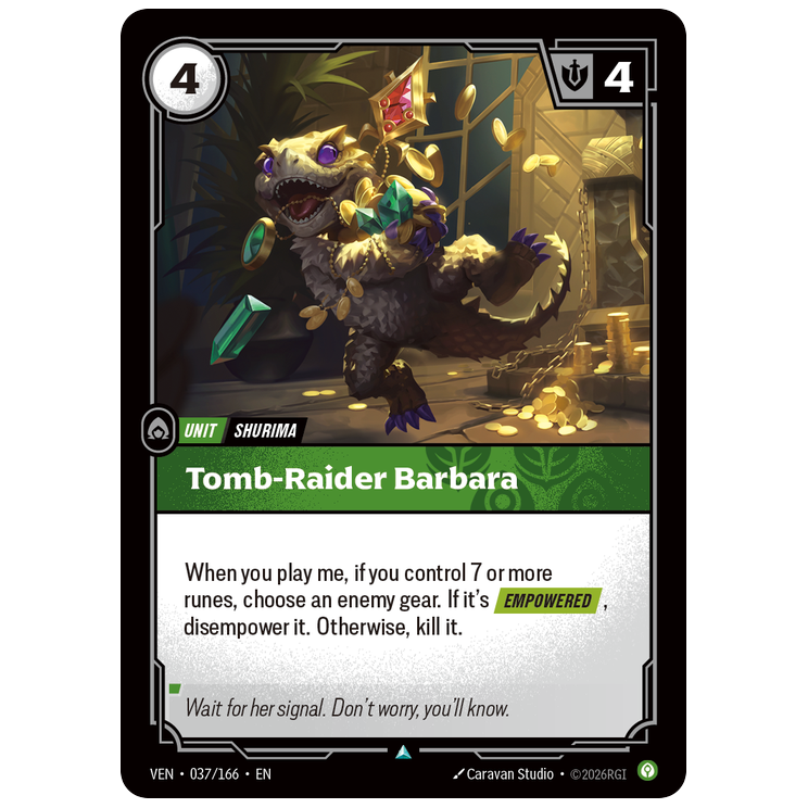 Riftbound TCG - Tomb-Raider Barbara | Vendetta 037/166