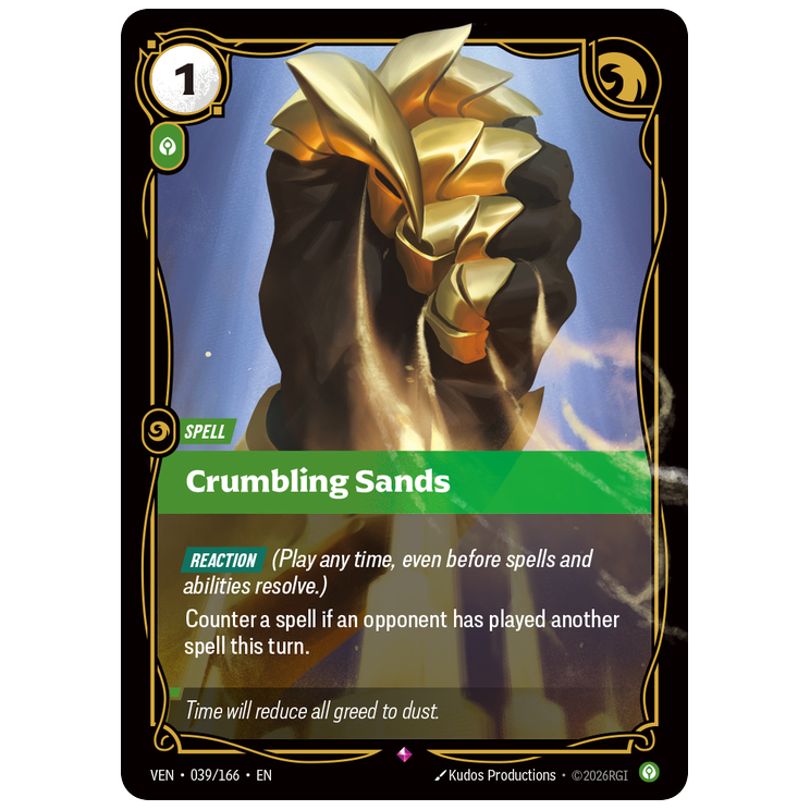Riftbound TCG - Crumbling Sands | Vendetta 039/166