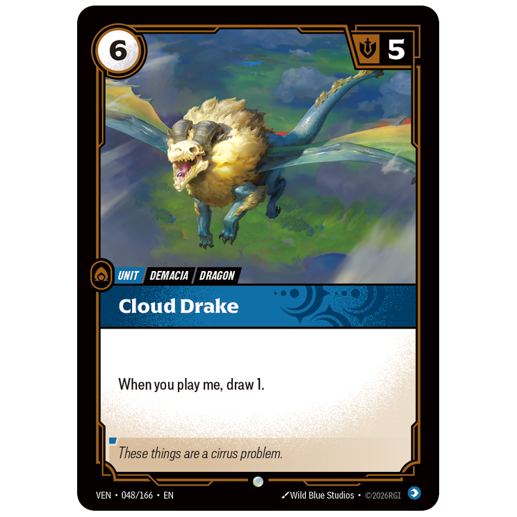 Riftbound TCG - Cloud Drake | Vendetta 048/166