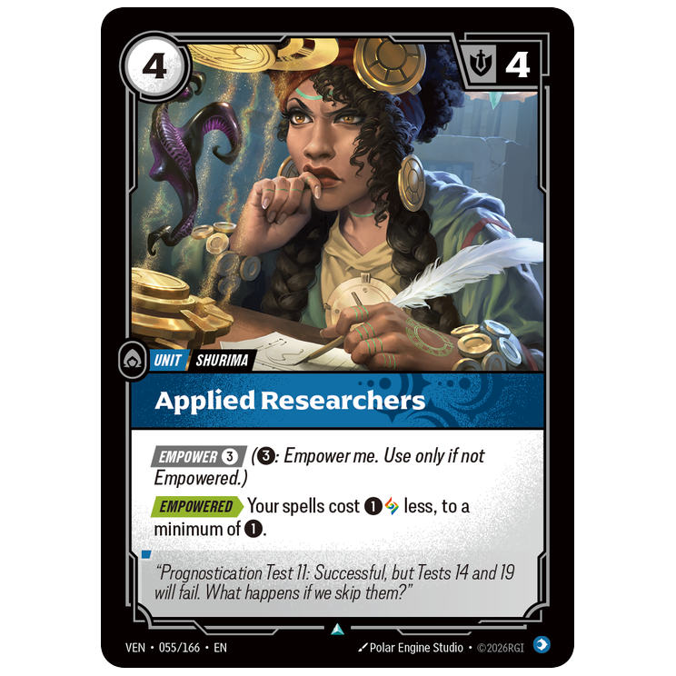 Riftbound TCG - Applied Researchers | Vendetta 055/166