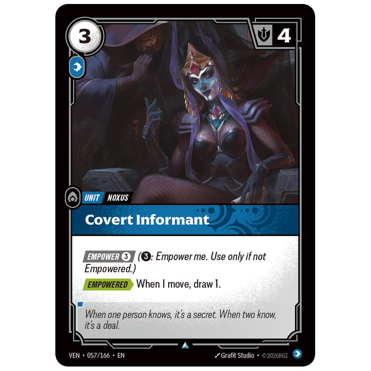 Riftbound TCG - Covert Informant | Vendetta 057/166