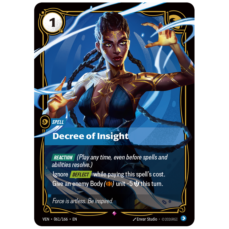 Riftbound TCG - Decree of Insight | Vendetta 061/166