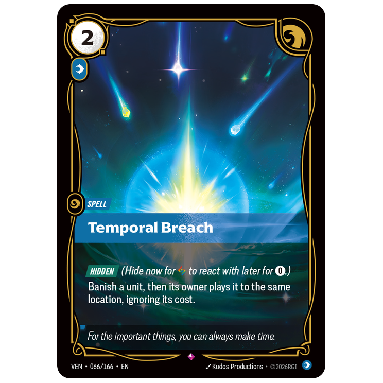 Riftbound TCG - Temporal Breach | Vendetta 066/166