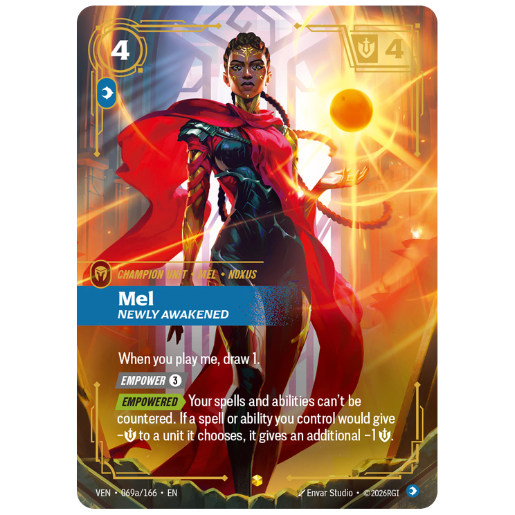 Riftbound TCG - Mel, Newly Awakened | Vendetta 069a/166