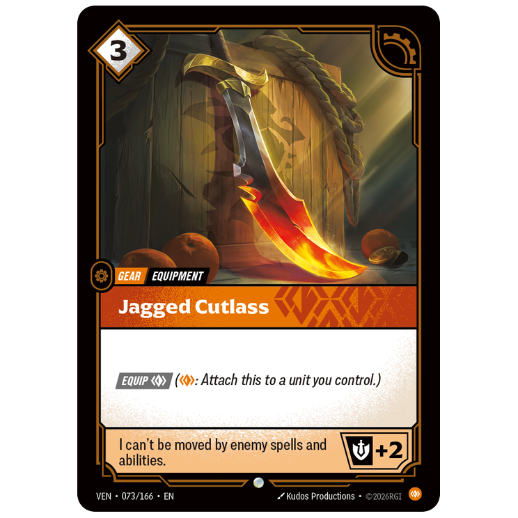 Riftbound TCG - Jagged Cutlass | Vendetta 073/166