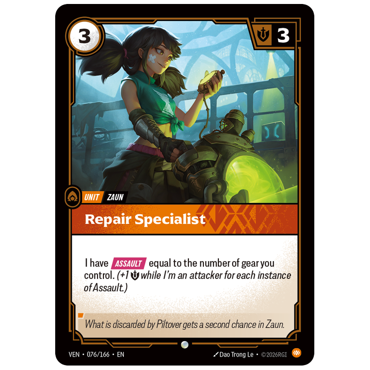 Riftbound TCG - Repair Specialist | Vendetta 076/166