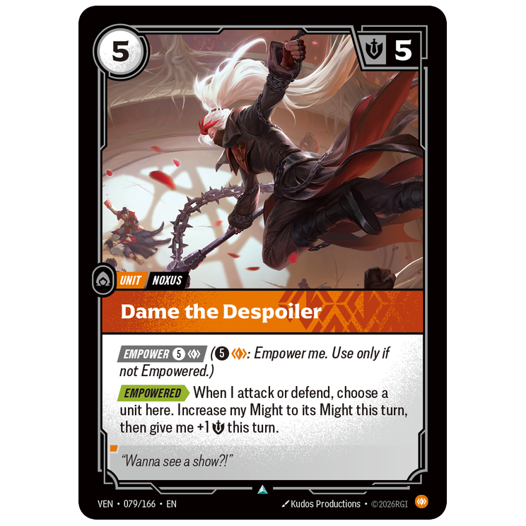 Riftbound TCG - Dame the Despoiler | Vendetta 079/166