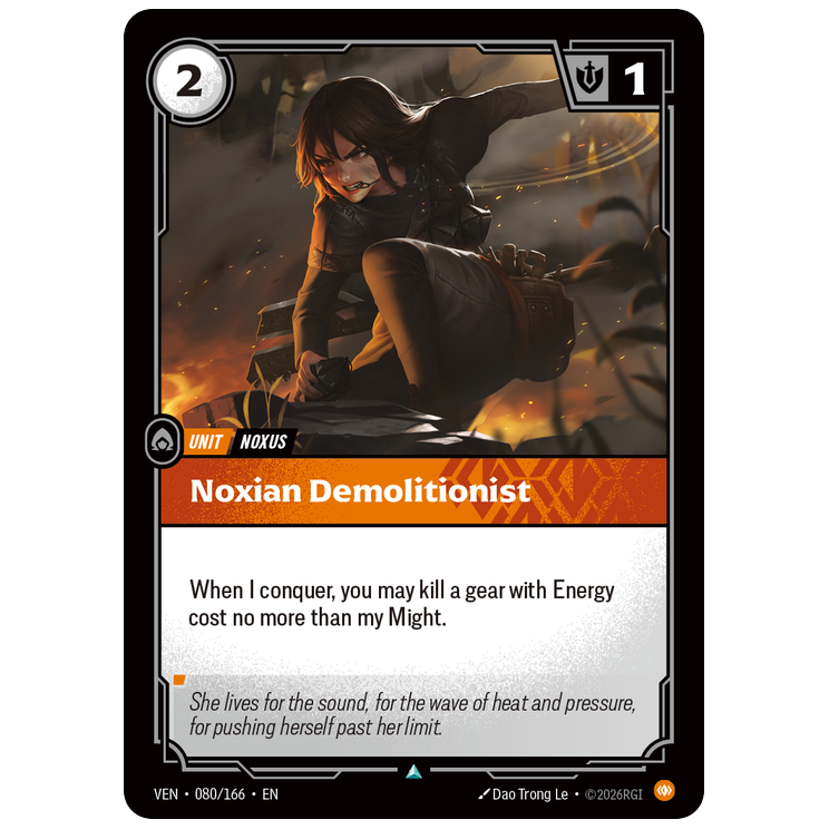 Riftbound TCG - Noxian Demolitionist | Vendetta 080/166
