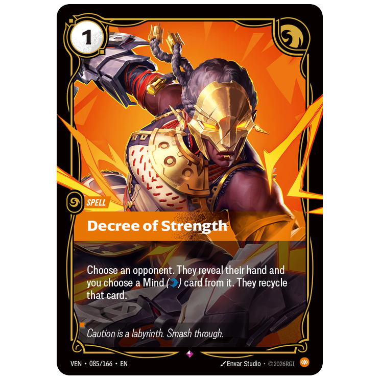 Riftbound TCG - Decree of Strength | Vendetta 085/166