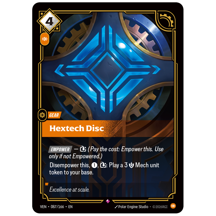 Riftbound TCG - Hextech Disc | Vendetta 087/166