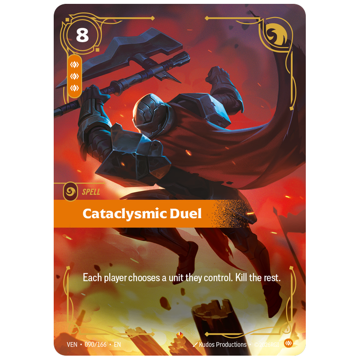 Riftbound TCG - Cataclysmic Duel | Vendetta 090/166