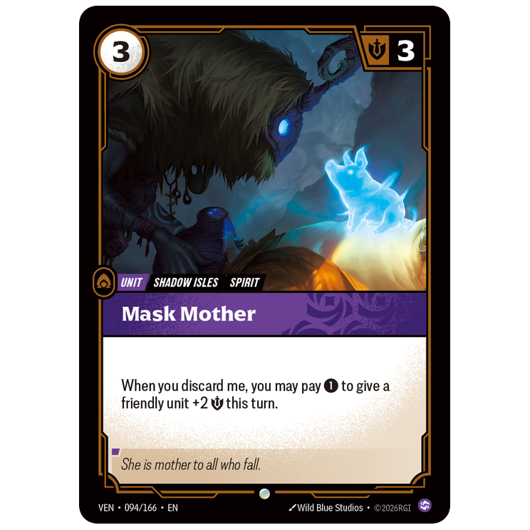 Riftbound TCG - Mask Mother | Vendetta 094/166