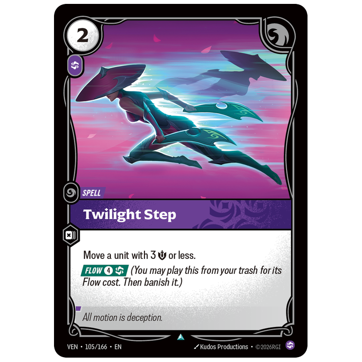 Riftbound TCG - Twilight Step | Vendetta 105/166