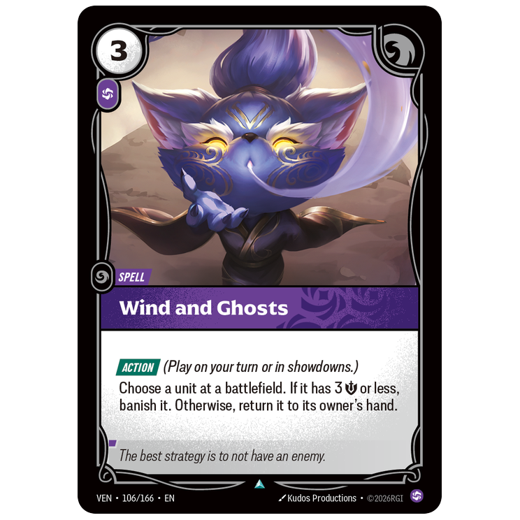 Riftbound TCG - Wind and Ghosts | Vendetta 106/166