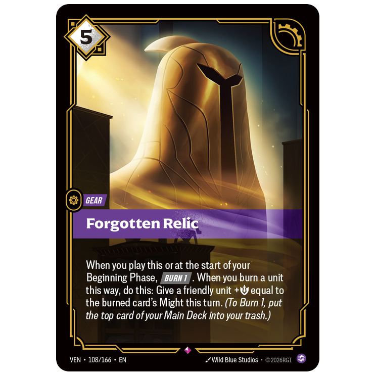 Riftbound TCG - Forgotten Relic | Vendetta 108/166