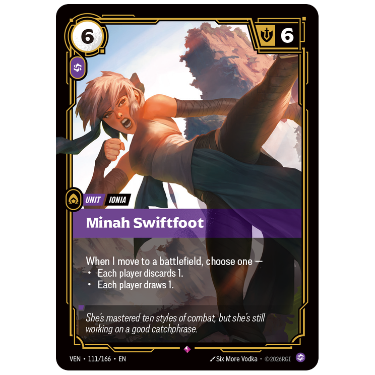 Riftbound TCG - Minah Swiftfoot | Vendetta 111/166
