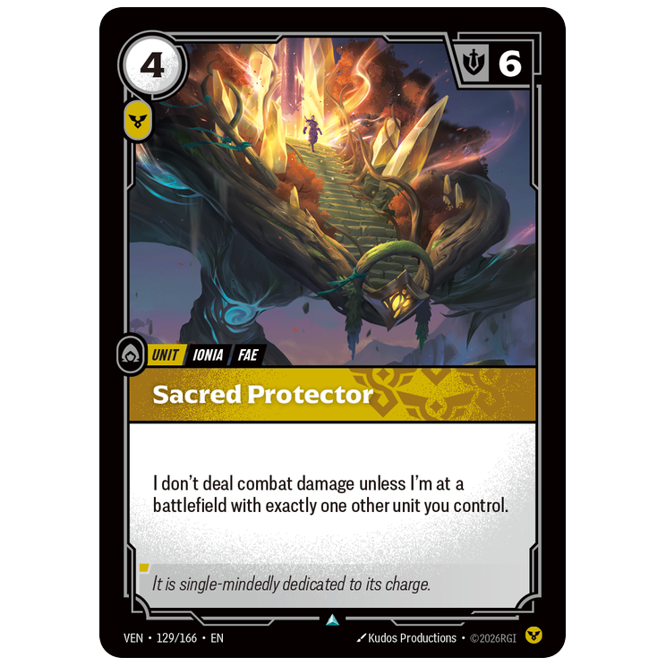 Riftbound TCG - Sacred Protector | Vendetta 129/166