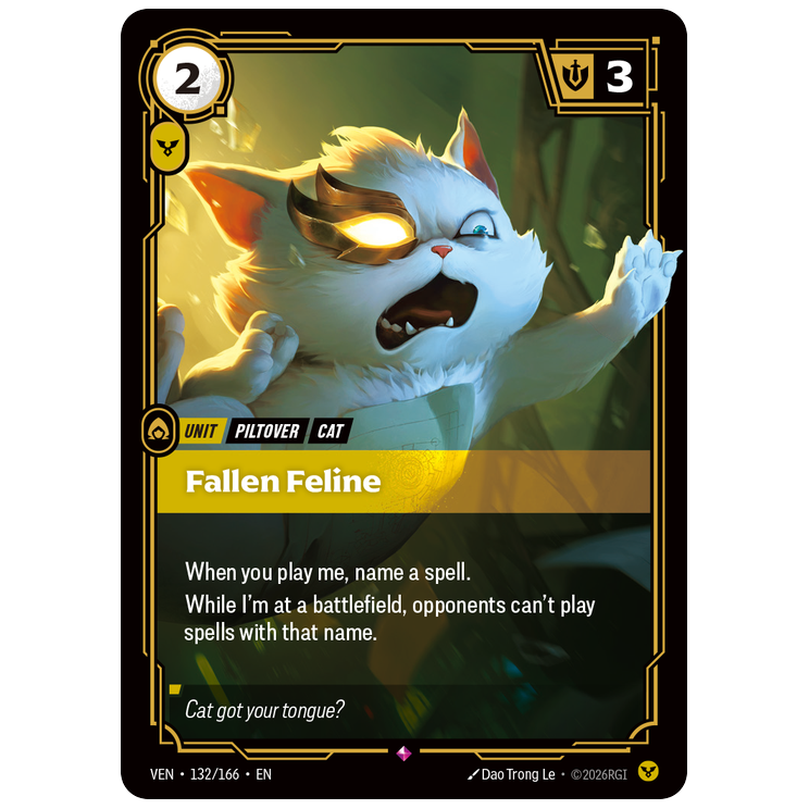 Riftbound TCG - Fallen Feline | Vendetta 132/166