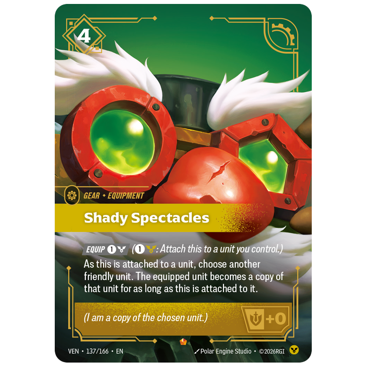 Riftbound TCG - Shady Spectacles | Vendetta 137/166