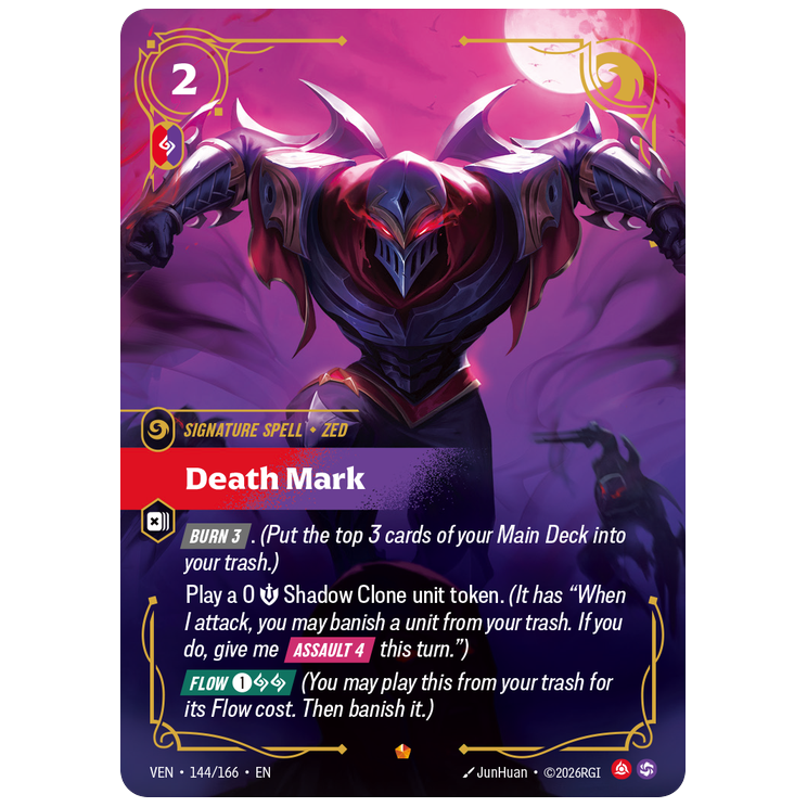 Riftbound TCG - Death Mark | Vendetta 144/166