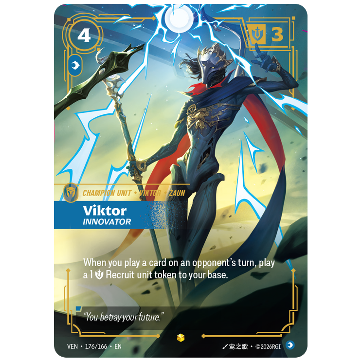 Riftbound TCG - Viktor, Innovator | Vendetta 176/166