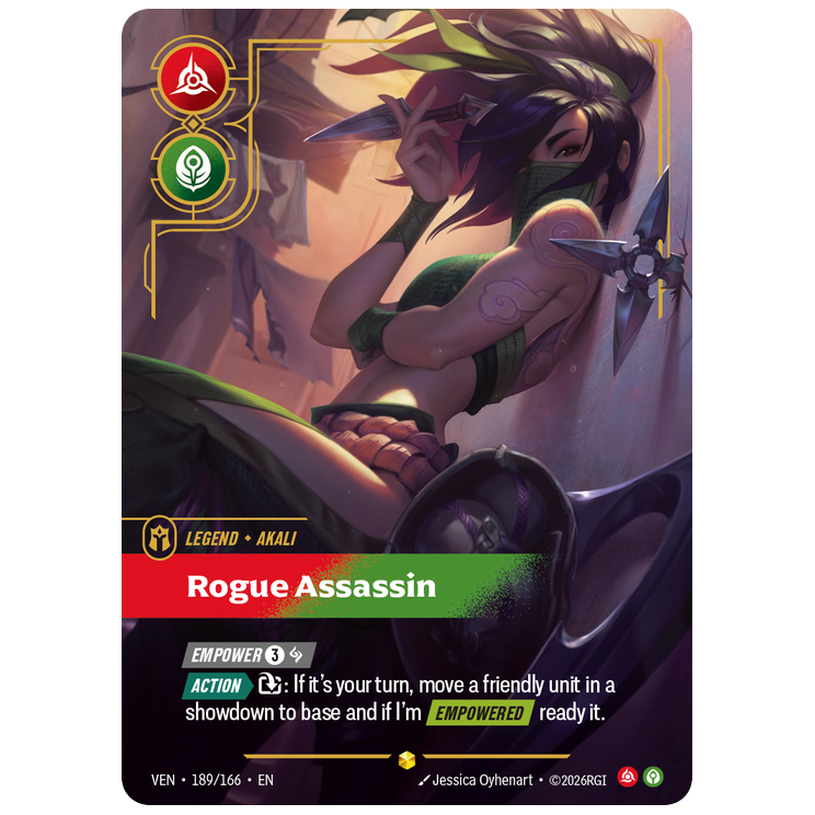 Riftbound TCG - Rogue Assassin | Vendetta 189/166