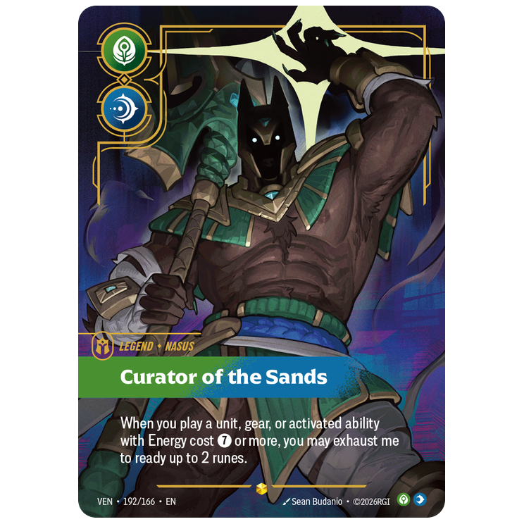 Riftbound TCG - Curator of the Sands | Vendetta 192/166
