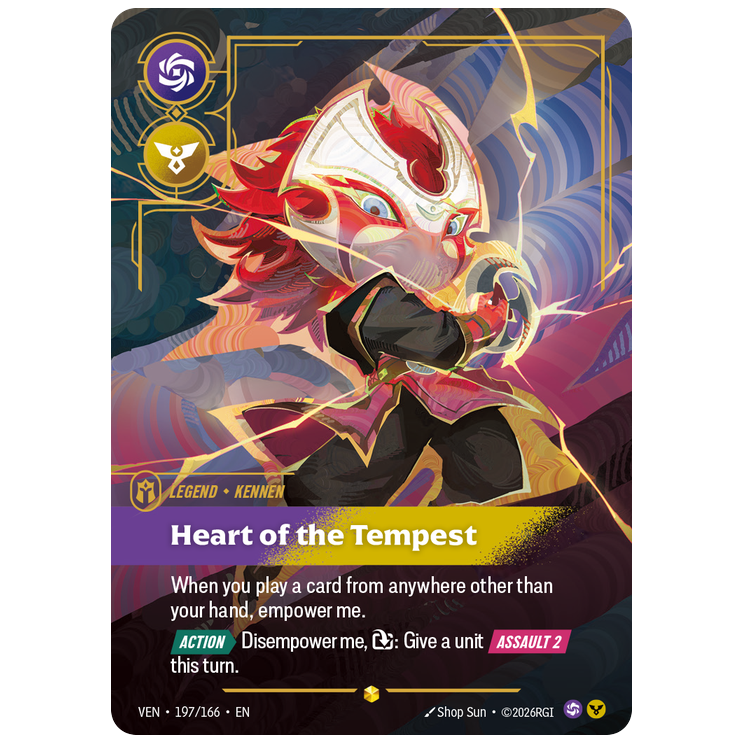 Riftbound TCG - Heart of the Tempest | Vendetta 197/166