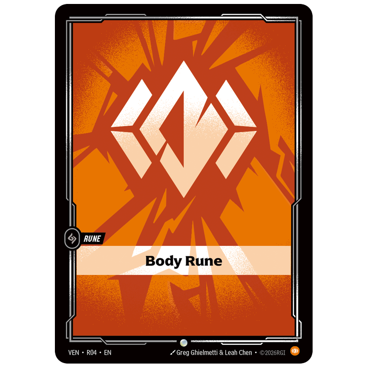 Riftbound TCG - Body Rune | Vendetta R04/166