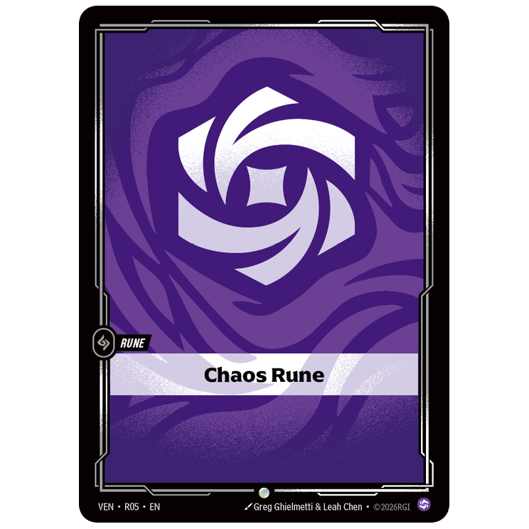 Riftbound TCG - Chaos Rune | Vendetta R05/166