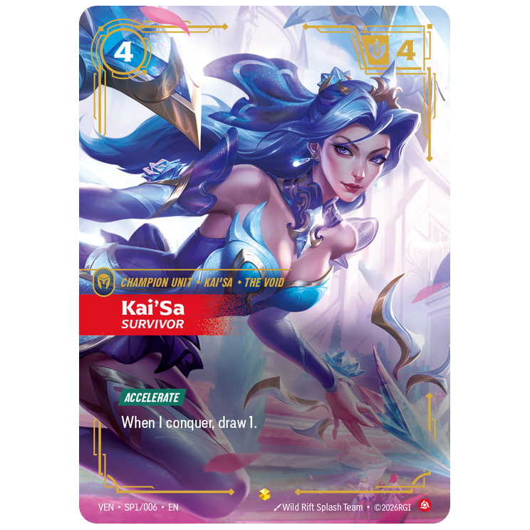 Riftbound TCG - Kai'Sa, Survivor | Vendetta SP1/166