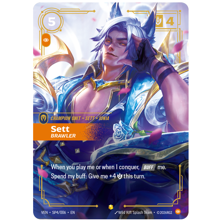 Riftbound TCG - Sett, Brawler | Vendetta SP4/166